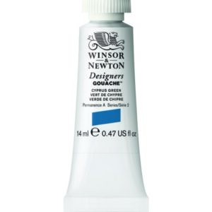 Alternative view of WN Designers gouache 211 Cyprus green