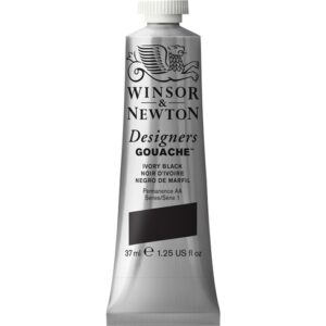 Alternative view of WN Designers gouache 331 Ivory black