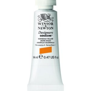 Alternative view of WN Designers gouache 384 Marigold yellow