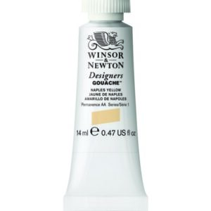 Alternative view of WN Designers gouache 422 Naples yellow