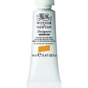 Alternative view of WN Designers gouache 425 Naples yellow deep