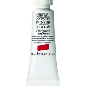 Alternative view of WN Designers gouache 466 Permanent alizarin crimson