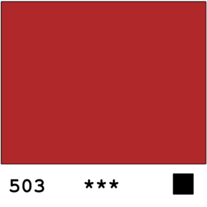 DR Georgian öljyväri 38ml 503 Cadmium red