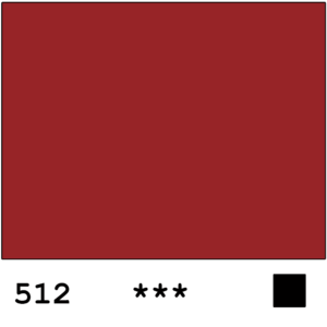 DR Georgian öljyväri 38ml 512 Pyrrole red