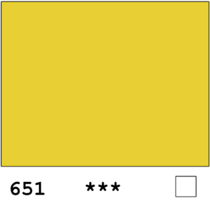 DR Georgian öljyväri 38ml 651 Lemon yellow