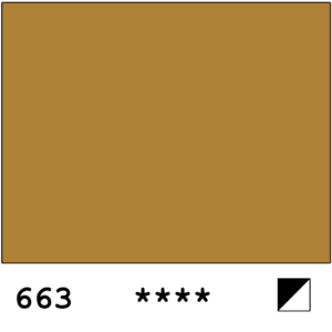 DR Georgian öljyväri 38ml 663 Yellow ochre