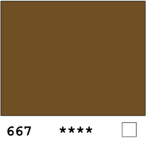 DR Georgian öljyväri 38ml 667 Raw sienna