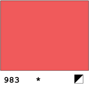 Liquitex akryyliguassi 983 Fluorescent red