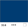 Liquitex akryylitussi 316 Phtalocyanine blue GS