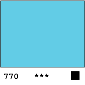 Liquitex akryylitussi 770 Light blue permanent