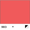 Liquitex akryylitussi 983 Fluorescent red