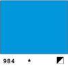 Liquitex akryylitussi 984 Fluorescent blue