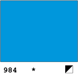 Liquitex akryylitussi 984 Fluorescent blue