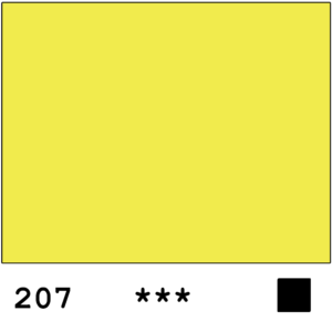 Rembrandt akryyli 40ml 207 Cadmium Yellow Lemon 40ml