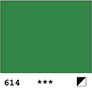 Rembrandt akryyli 40ml 614 Permanent Green Medium 40ml