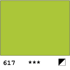 Rembrandt akryyli 40ml 617 Yellowish Green 40ml