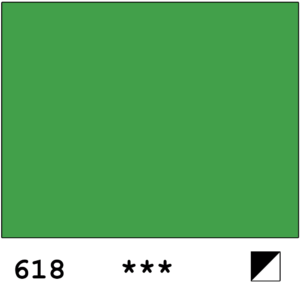 Rembrandt akryyli 40ml 618 Permanent Green Light 40ml