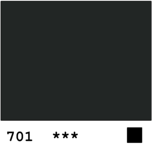 Rembrandt akryyli 40ml 701 Ivory Black 40ml