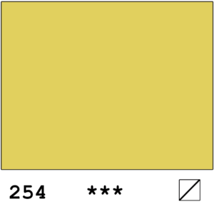 Rembrandt akvarelli 254 Permanent Lemon Yellow