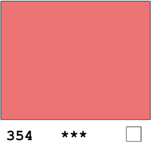 Rembrandt akvarelli 354 Perylene Red Deep