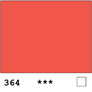 Rembrandt akvarelli 364 Quinacridone Red