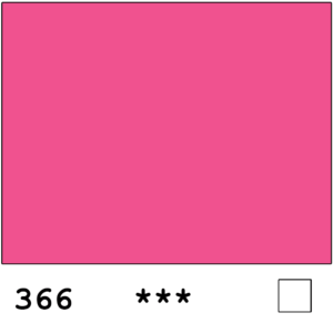 Rembrandt akvarelli 366 Quinacridone Rose