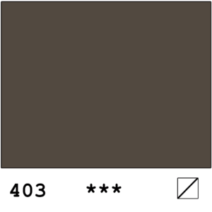Rembrandt akvarelli 403 Vandyke Brown