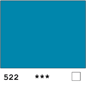 Rembrandt akvarelli 522 Turquoise Blue