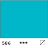 Rembrandt akvarelli 586 Cobalt Turquoise Blue