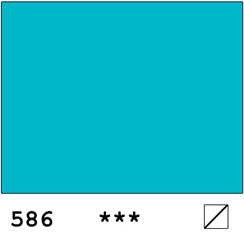 Rembrandt akvarelli 586 Cobalt Turquoise Blue | Taidepiste