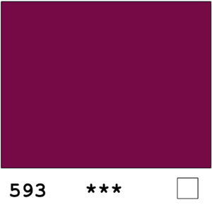 Rembrandt akvarelli 593 Quinacridone Purple Bluish