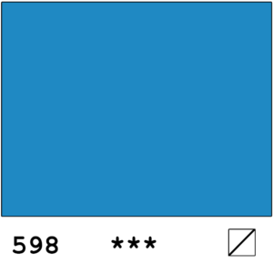 Rembrandt akvarelli 598 Cerulean Blue Greenish