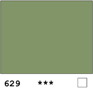 Rembrandt akvarelli 629 Green Earth