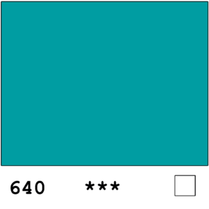 Rembrandt akvarelli 640 Bluish Green