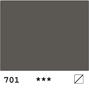 Rembrandt akvarelli 701 Ivory Black