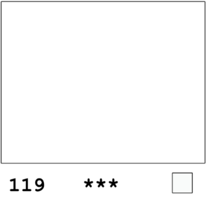 Rembrandt öljy 40ml 119 Transparent White (saff öljy)