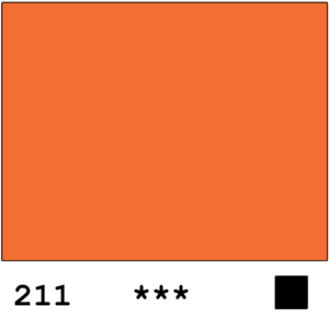 Rembrandt öljy 40ml 211 Cadmium Orange
