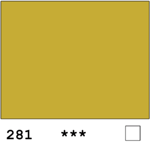 Rembrandt öljy 40ml 281 Transparent Yellow Green