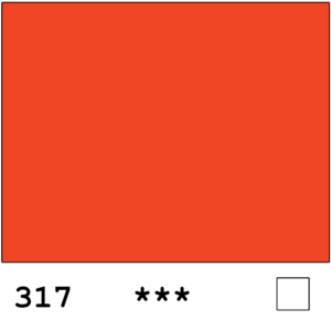 Rembrandt öljy 40ml 317 Transparent Red medium