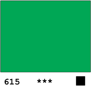 Rembrandt öljy 40ml 615 Emerald Green