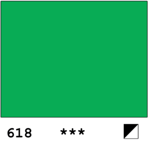 Rembrandt öljy 40ml 618 Permanent Green light
