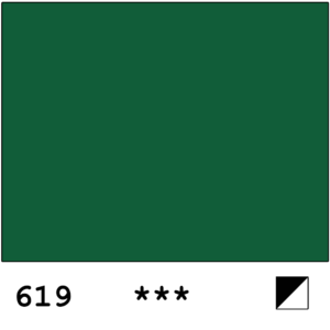 Rembrandt öljy 40ml 619 Permanent Green deep