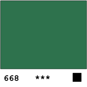 Rembrandt öljy 40ml 668 Chromium Oxide Green