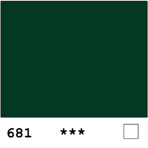 Rembrandt öljy 40ml 681 Phthalo Green Yellow