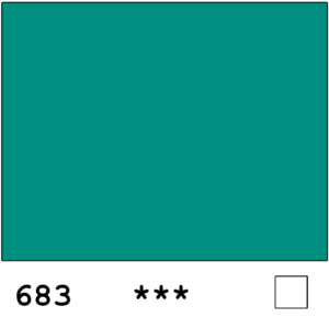Rembrandt öljy 40ml 683 Ultramarine Green
