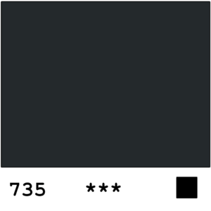 Rembrandt öljy 40ml 735 Oxide Black