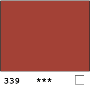 Van Gogh akvarellivarelli 339 Light Oxide Red