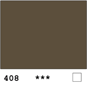 Van Gogh akvarellivarelli 408 Raw Umber