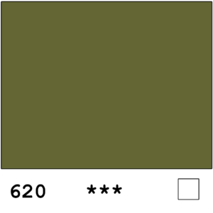 Van Gogh akvarellivarelli 620 Olive Green