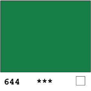 Van Gogh akvarellivarelli 644 Hooker Green Light